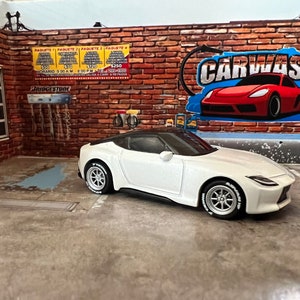 Hot wheels Nissan proto Z with wheels swap