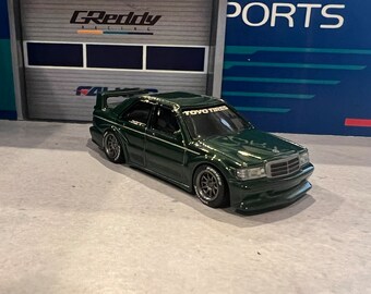 Hotwheels Team Transport | Mercedes-benz 190E & Fleet Flyer Falken