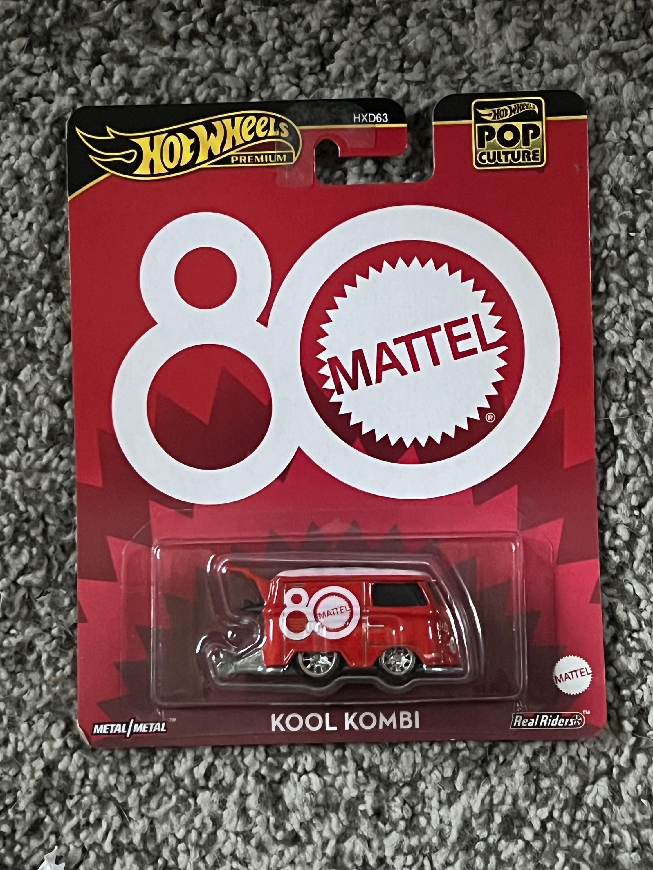 Hot Wheels Kool Kombi Premium 1:64 Anniversary 80 Red - Etsy