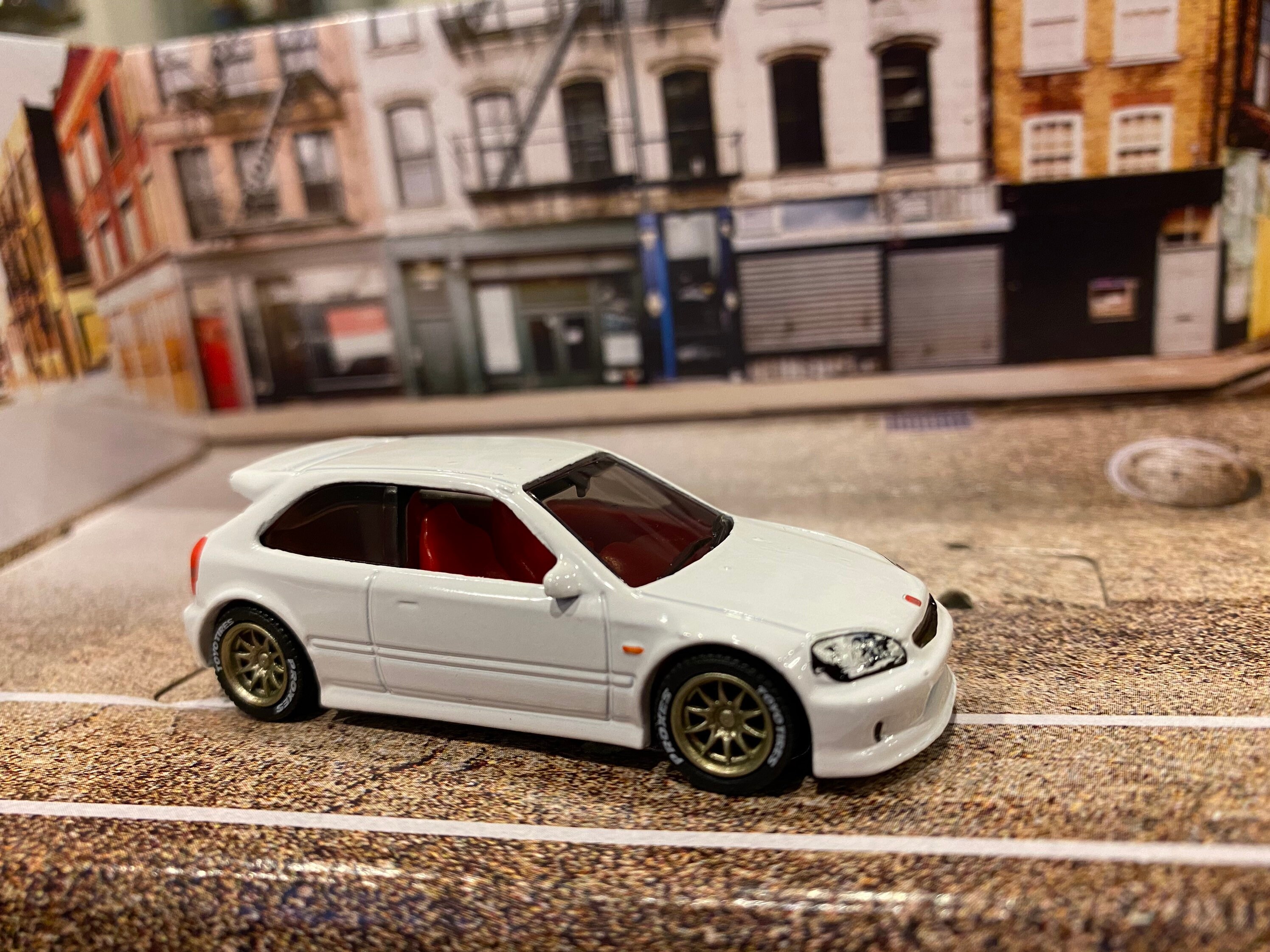 ホットウィール EK9 シビックタイプR Hot Wheels（ホットウィール）】初代シビック タイプR（EK9）と