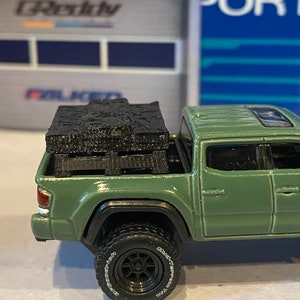 1/64 scale custom 3D printed accessories for Tacoma and 1/64 scale trucks