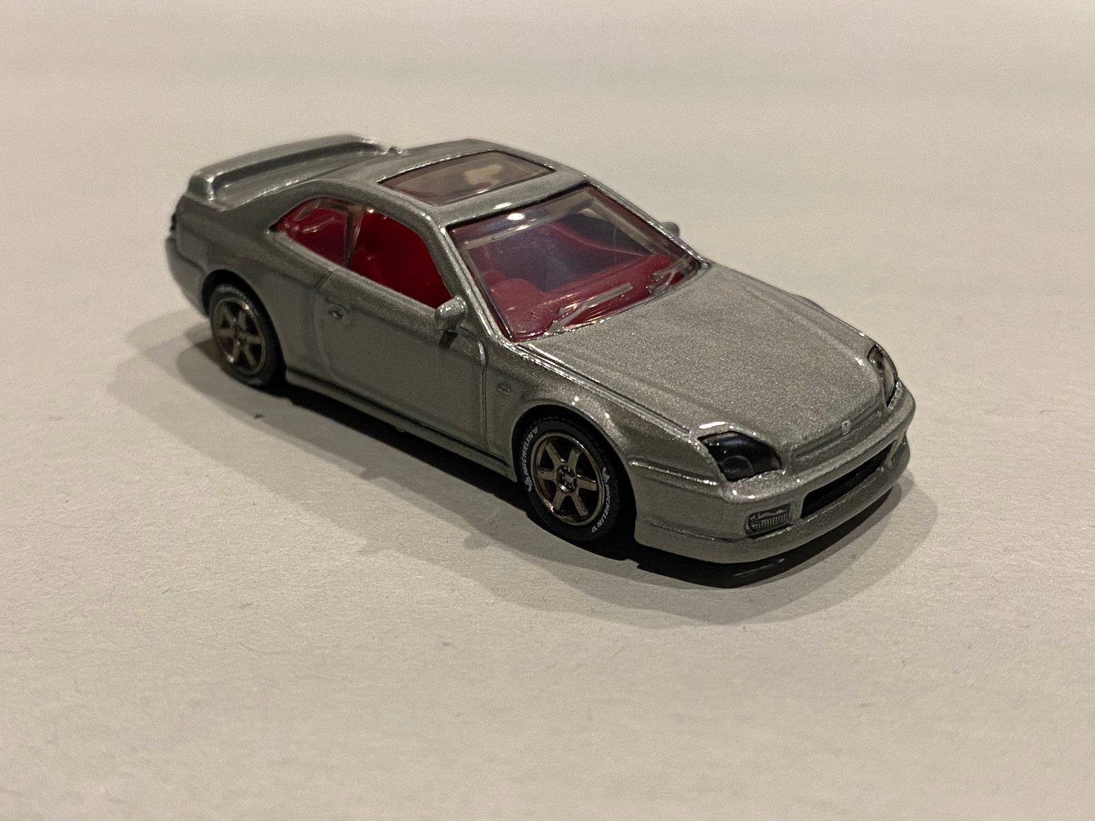 Hot wheels Honda prelude real rider wheel swap TE37 1/64 scale | Etsy