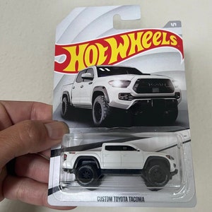 Hot wheels Toyota Tacoma 3rd gen custom paint and wheels with custom card. image 1