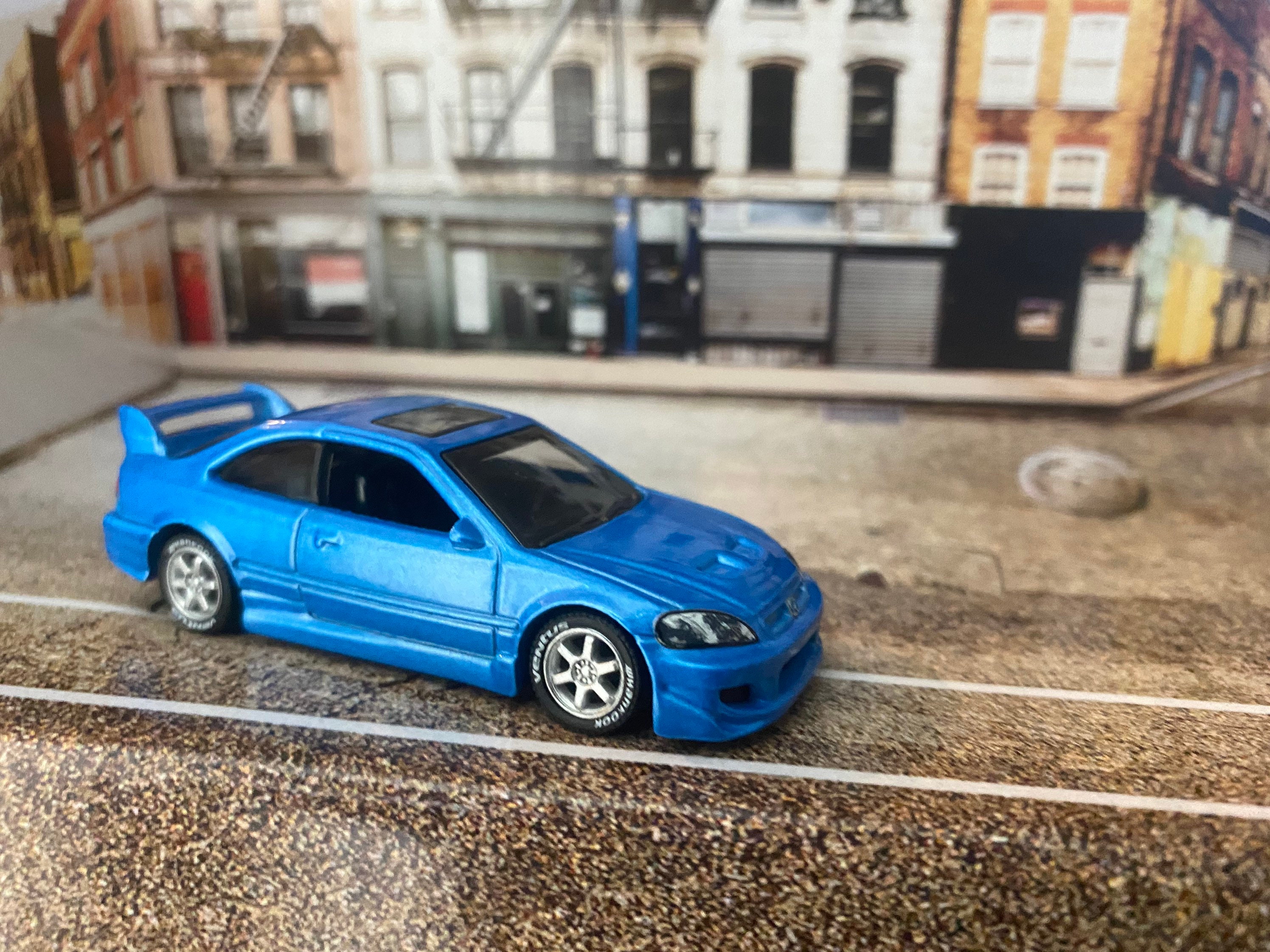 Hot Wheels Civic Si Coupe EM1 19992000 1/64 Scale Custom Etsy