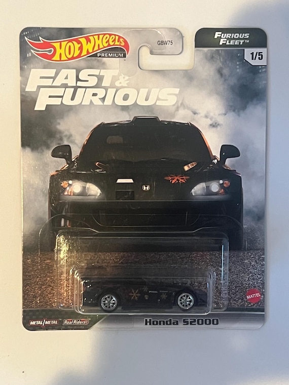 Hot Wheels Fast and Furious Premium Honda S2000 Johnny Tran Black