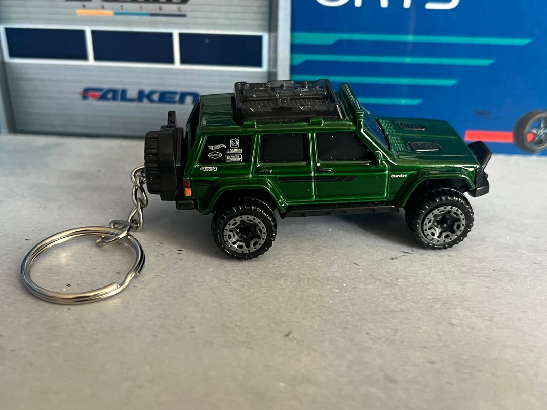 Hot Wheels Jeep Cherokee Keychain - Etsy