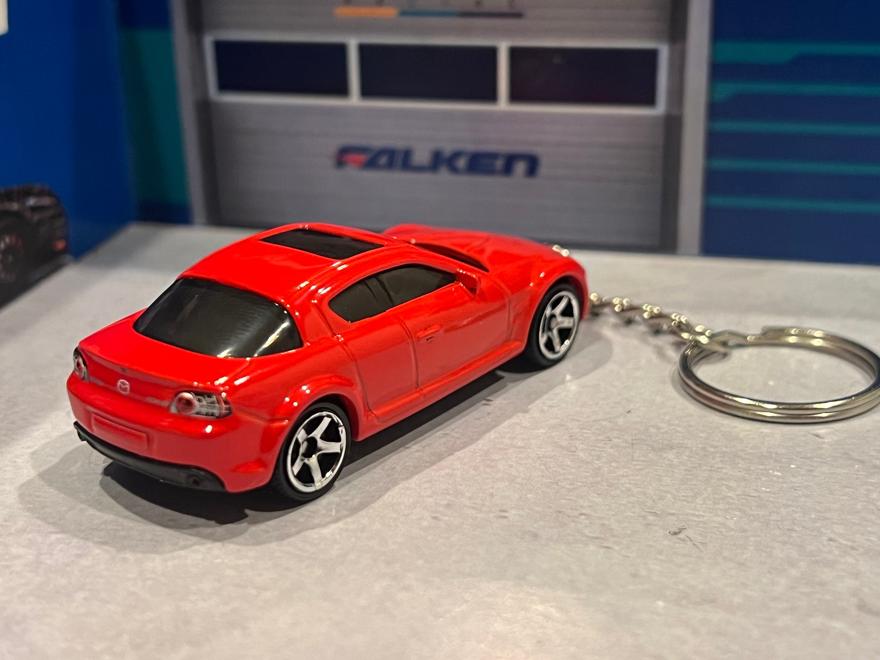 Matchbox 1/64 Scale Mazda Rx8 Keychain Custom - Etsy