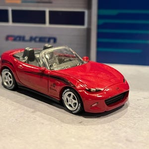 Matchbox Custom Red Mazda Miata ND With Real Rider Wheel Swap - Etsy