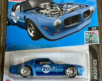 Hot wheels Pontiac Firebird 1970 legends custom real rider swap