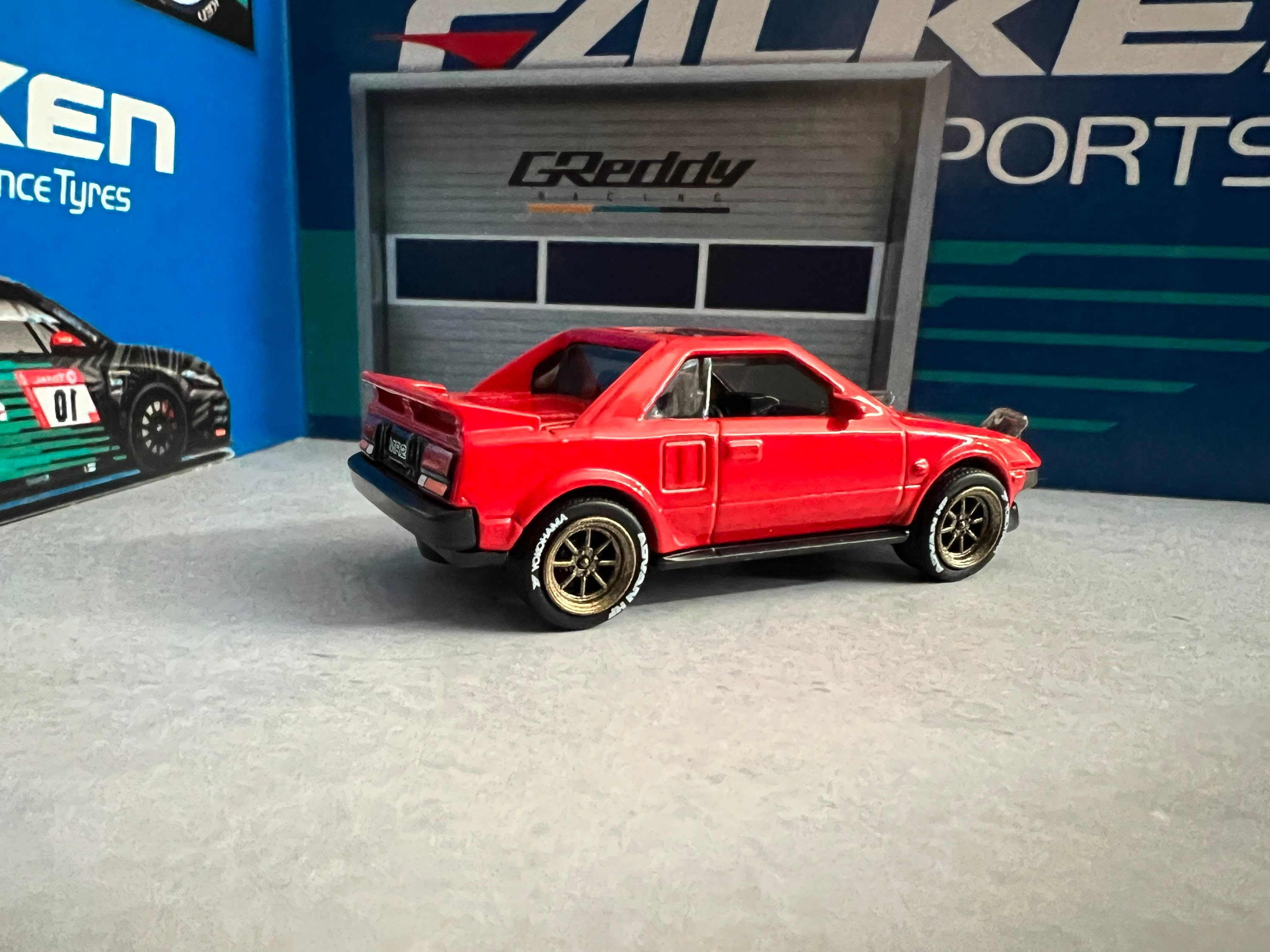 Matchbox Toyota MR2 With Real Rider Swap Aw11 - Etsy