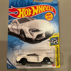 Hot Wheels 2020 Toyota Supra GR mainline 1:64 scale toy car diecast