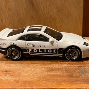 Hot wheels police Nissan 300zx Z32 real rider swap watanabe wheels