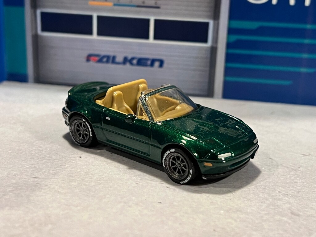 Hot Wheels ’91 Mazda MX-5 Miata Verde – Modern Classics 5/5 – Edizione Da Collezione