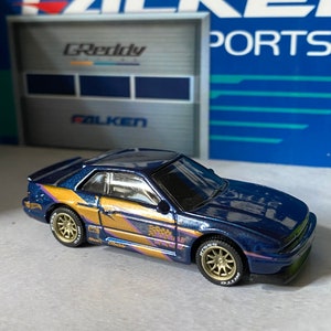 Hot wheels custom Nissan Silvia coupe wheel swapped blue or silver