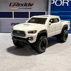 Hot wheels Toyota Tacoma custom 1:64 scale full decal real rider swap