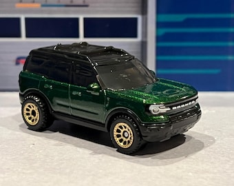 Matchbox 2022 Ford Bronco Sport-blue/teal With Black Wheels