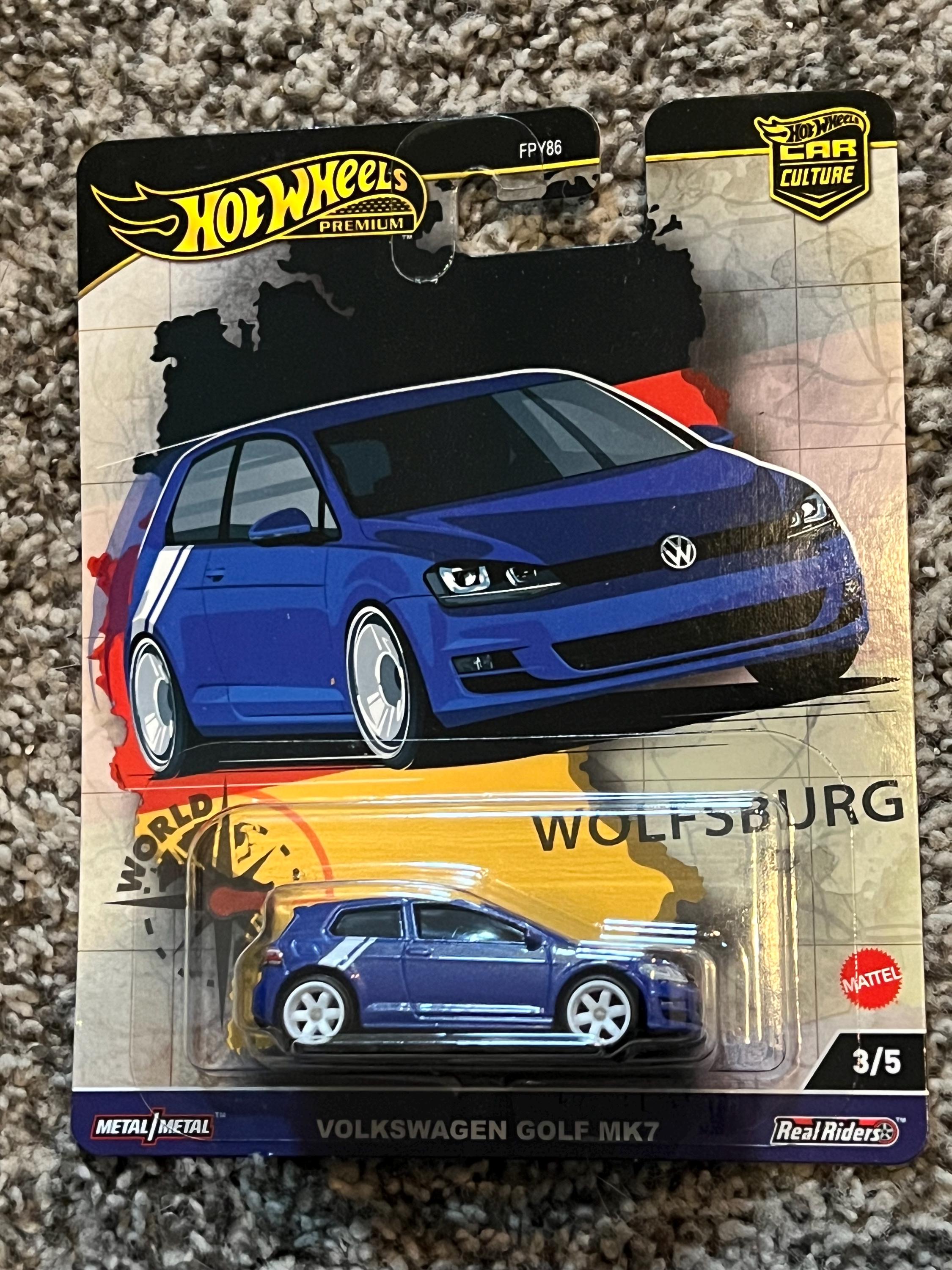 Hot Wheels Golf Gti Mk7 Hot Wheels Volkswagen Mk7 Golf Blue