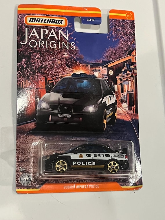 Matchbox Subaru Impreza Hawkeye Police 1:64 Scale Car - Etsy