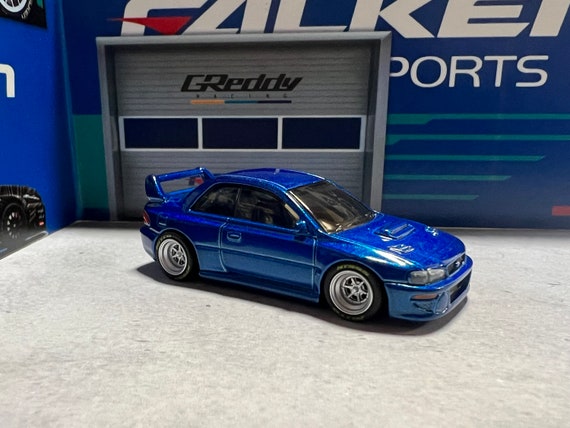 Hot Wheels Custom Subaru 22b Sti Impreza Real Rider Swap