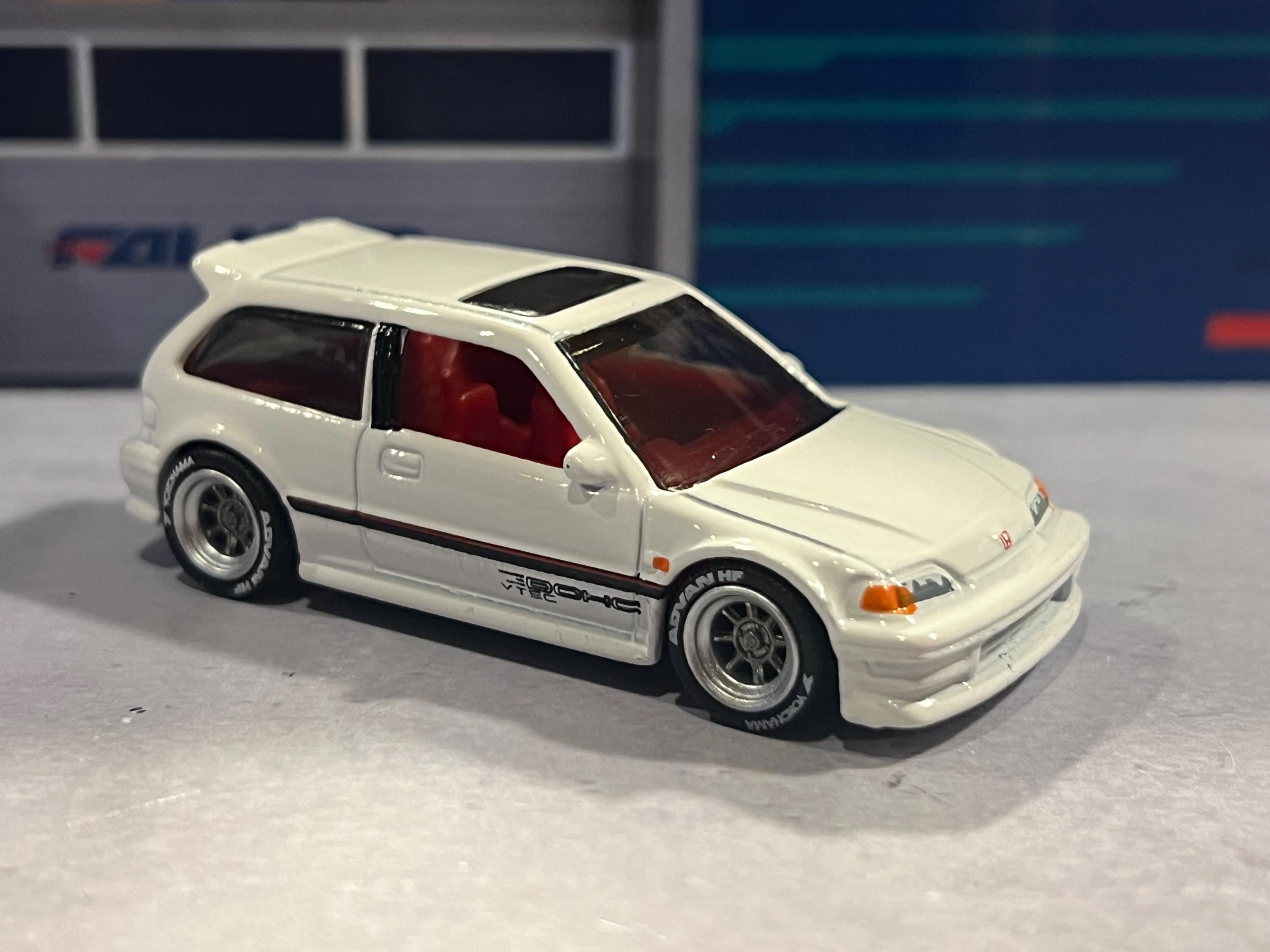 Hot Wheels Honda Civic EF 1/64 With Real Rider Swap - Etsy
