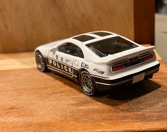 Hot Wheels Police Nissan 300zx Z32 Real Rider Swap Watanabe