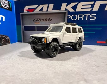 Hot wheels Jeep Cherokee real rider off road wheel swap deep dish bf Goodrich