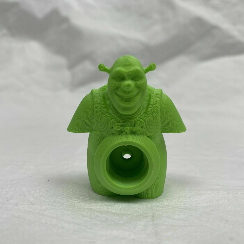 Shrek Toothpaste Topper Pooper Cap 3D Printed Dispenser Green Etsy
