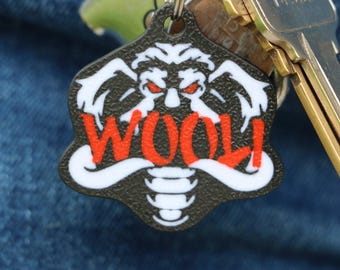 Wooli Keychain – EDM Festival Accessory, Rave Bag Charm, Bass Music DJ Fan Gift, Cute Collectible for Headbangers, Wooli Merch Inspired