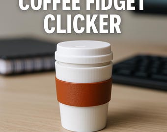 Coffee Cup Fidget Toy | Stress Relief Desk Gift