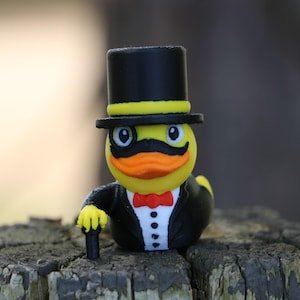 Fancy Duck with Top Hat – Jeep Ducking Gift, Board Game Fan & Rave Collectible