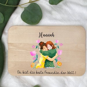 Breakfast board personalized, board personalized, baby gift, personalized gift baby, wooden board personalized, baptism,