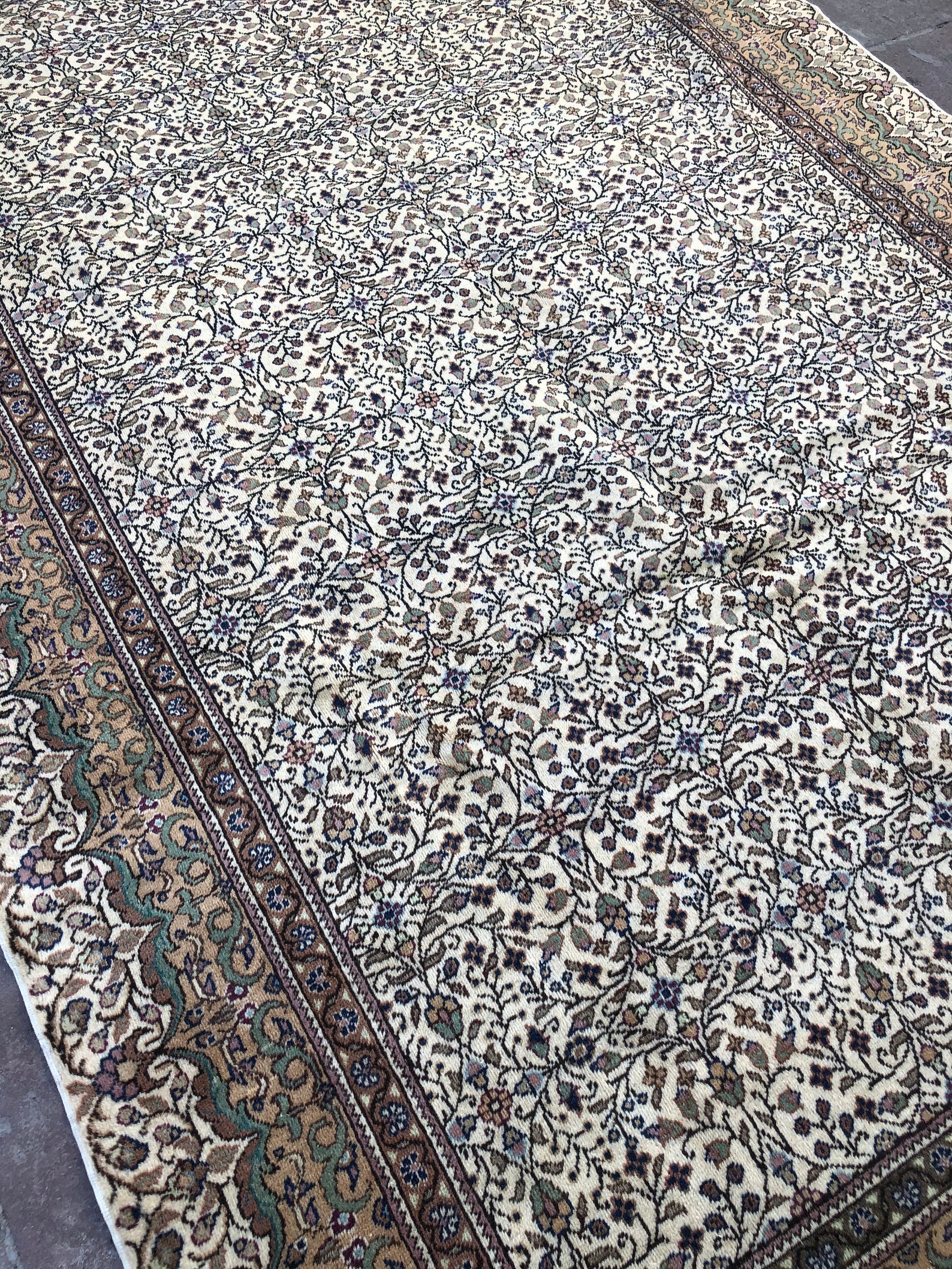 Land Vintage Wolle Bereich Teppich anatolische ...