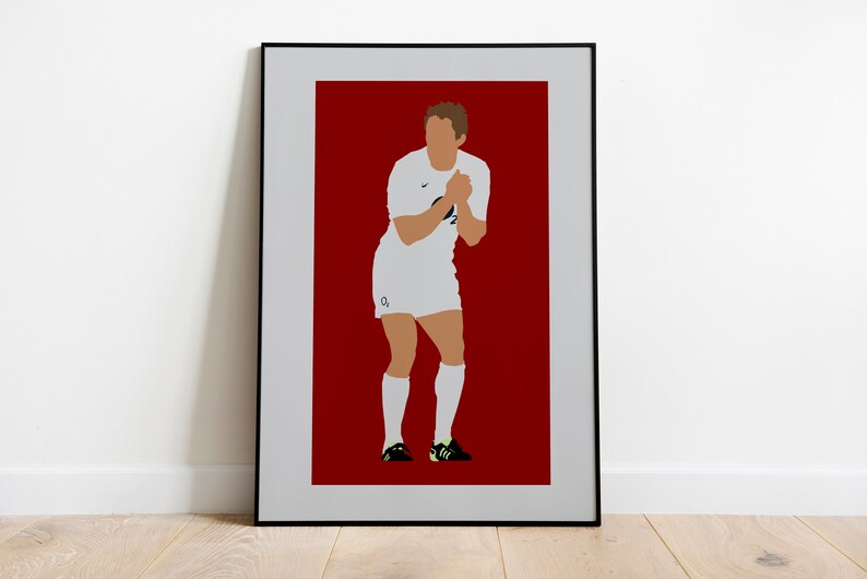 Jonny Wilkinson England Rugby Union Cartoon