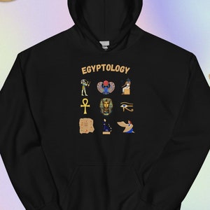 Egyptology Hoodie, Archaeologist, Egyptian Archaeology, Gift for Egyptologist, Archaeology