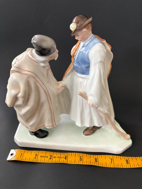 父と子の別れ ＃5506 ☆ヘレンド HEREND ハンガリー ヴィンテージ