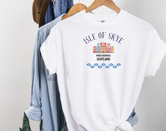 Isle of Skye Schottland T-Shirt, Sassenach Geschenk