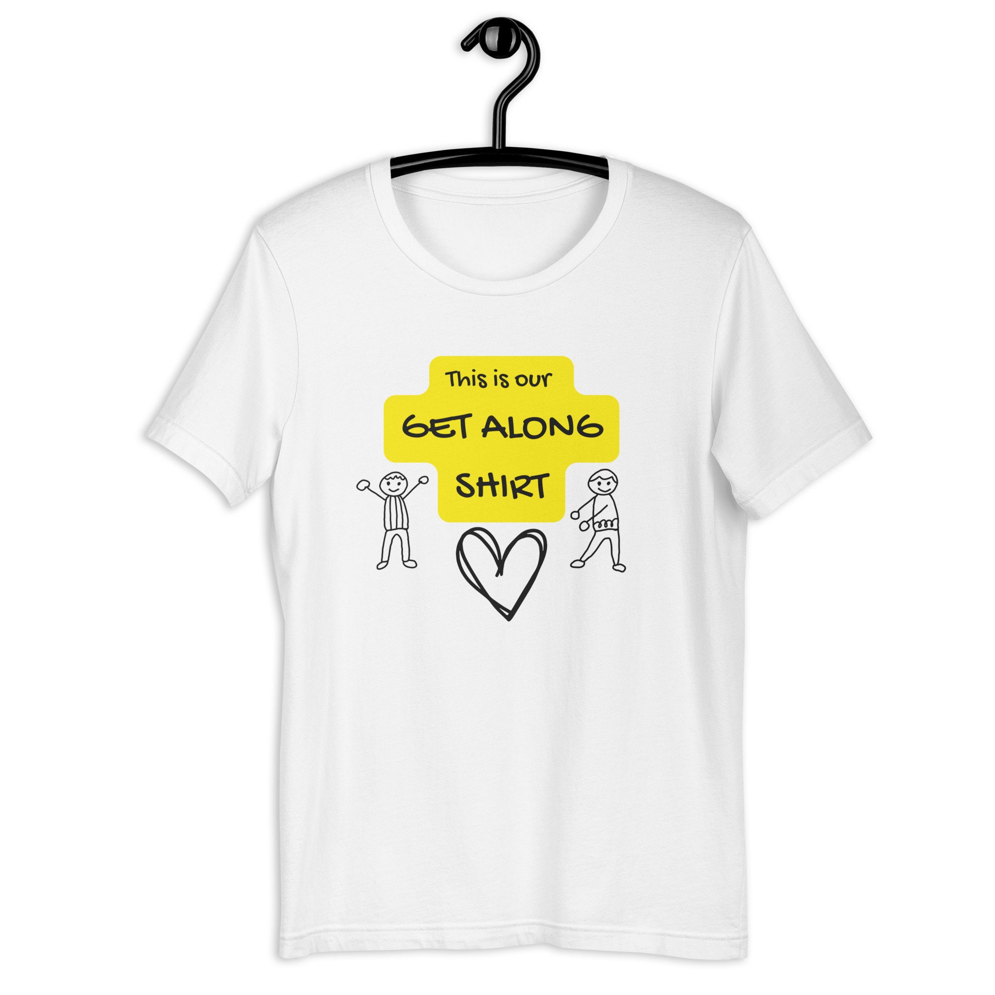 Kids Get Along T-shirt, Two Kids Wear One Shirt, This is Our Get Along ...