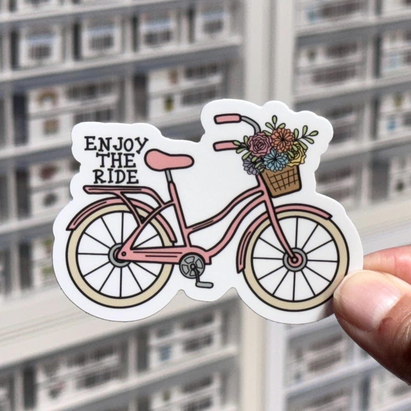 Bicycle Stickers - Etsy