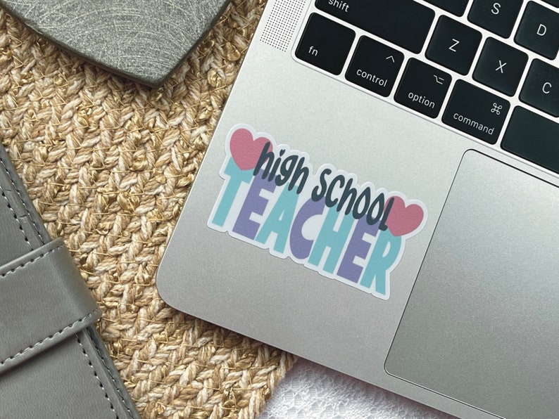 High School Teacher Sticker Senior High Teacher Decal Grade - Etsy