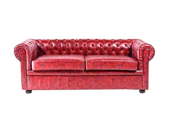 Leather Sofa | Leather Chesterfield Sofa | Sofa | Furniture