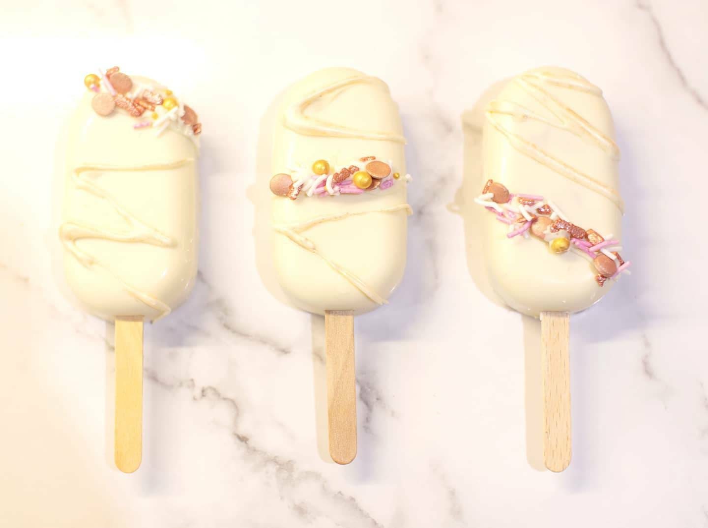 Birthday cakepops and cakesicles handmade and decorated. Etsy