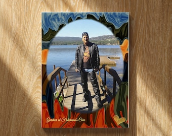 Custom Watercolor Portrait: Unique Photo to Art Gift (Digital Download)