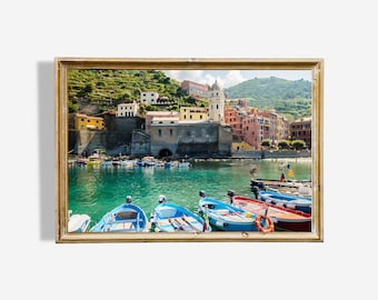 Terra Cinque Italy Oil Painting – Collectible Wall Art (Digital Download)