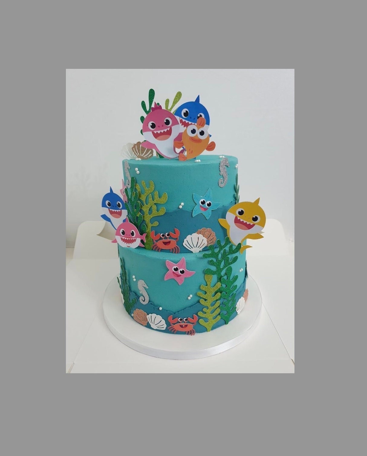 Festa di Compleanno Shark Palloncini Squalo Bambino Palloncini di Alluminio  Decorazioni Buon Compleanno Sfondo Cake Toppers per Baby Shower Party  Supplies : : Casa e cucina