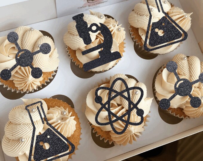 Ag Science Topper Science Themed Cupcake Toppers Pack of 6 - Etsy