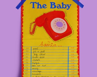 Samia 'The Baby' A4 Poster Print