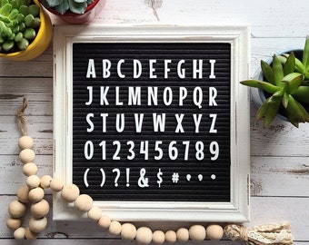 The "Mickey" Letterset for Felt Letter Boards | 160 pc - 1" Letters, Numbers & Punctuation |  Letterboard Letters, Font, Alpha Set