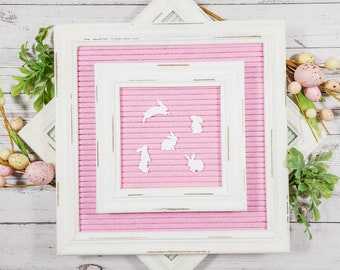 Easter Bunny Letter Board Icons | Bunnies Set of 5 | Spring Letterboard Icons & Accessories, Embellishments, Ornaments, Decorations, Decor