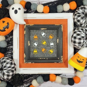 Candy Corn Letter Board Icons - Halloween, Treats, Fall, Thanksgiving - Letterboard Decorations, Decor, Accessories, Embellishments