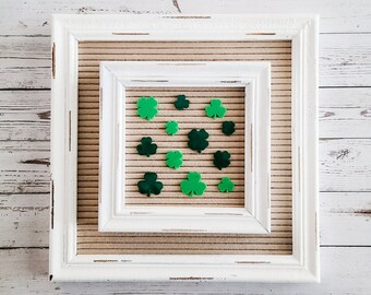Shamrock & Clover Letter Board Icons | St. Patrick's Day, Luck of the Irish, Ireland, Celtic | Felt Letterboard Accessories